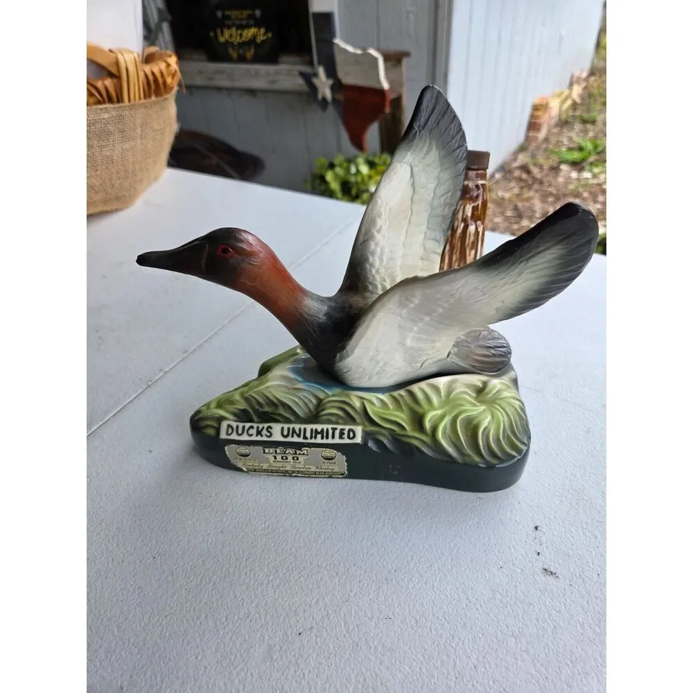 Vintage Canvasback Drake Decanter